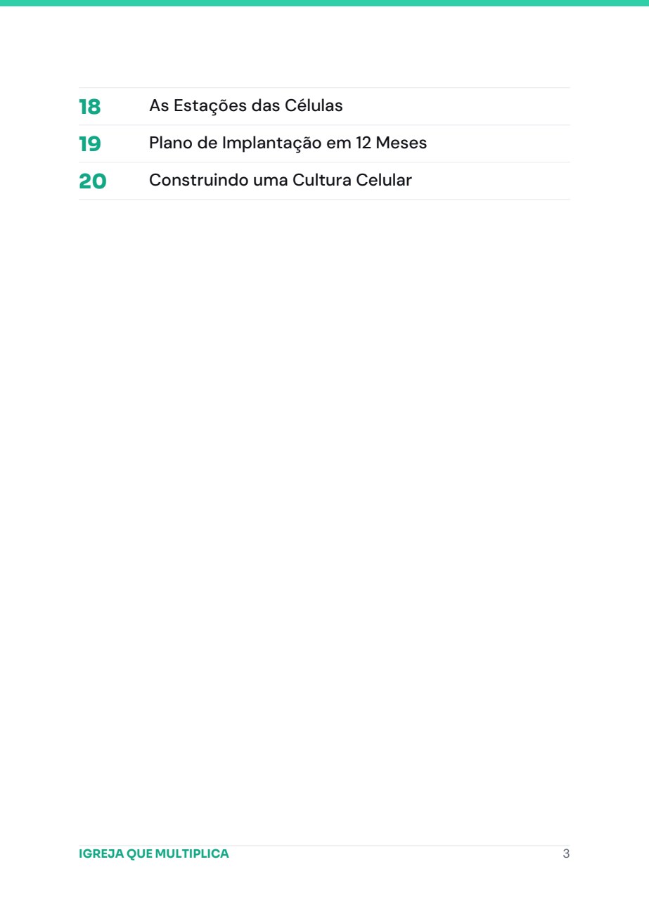 Página 4 da amostra do e-book Igreja que Multiplica